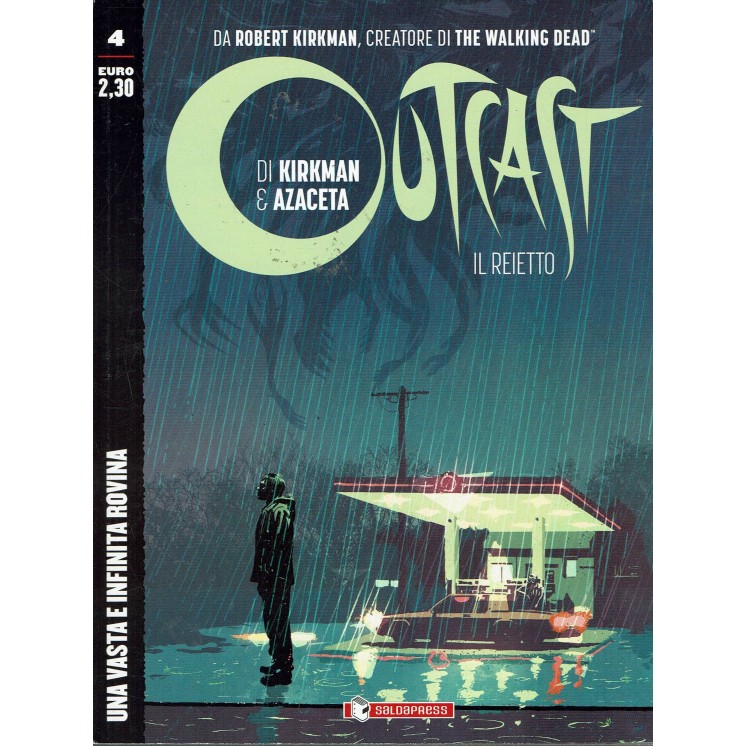 Outcast  4 il reietto di Kirkman BROSSURATO ed. Salda Press