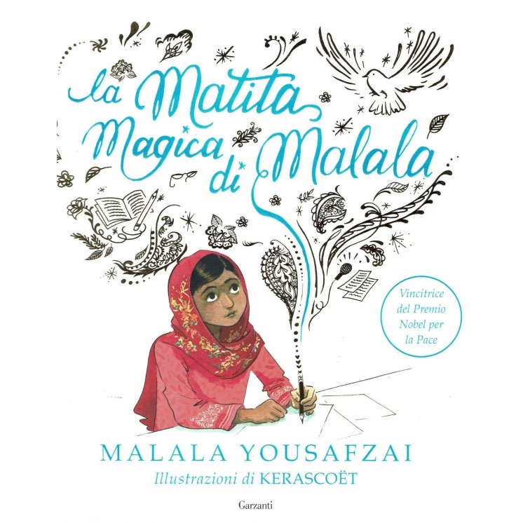 Malala Yousafazi: La matita magica di Malala ed.Garzanti NUOVO sconto 50% FF20