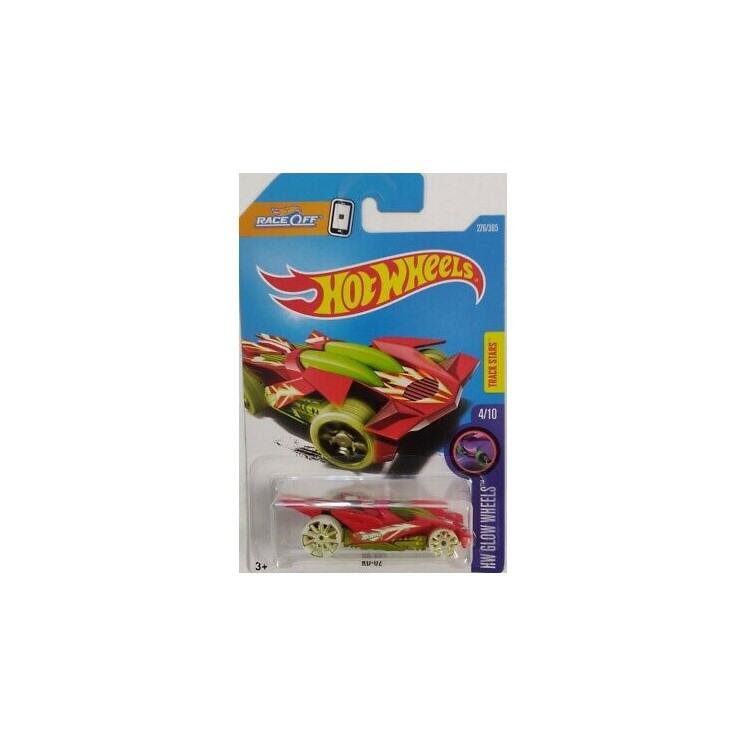 HOT WHEELS HW GLOW WHELS: RD-02 4/10 BLISTERATO