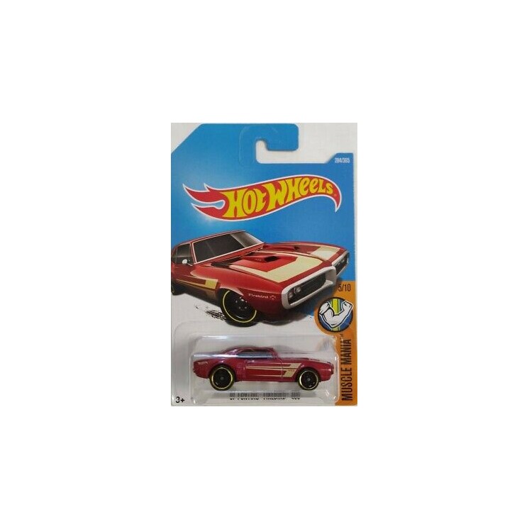HOT WHEELS MUSCLE MANIA: '67 PONTIAC FIREBIRD 400 5/10 BLISTERATO