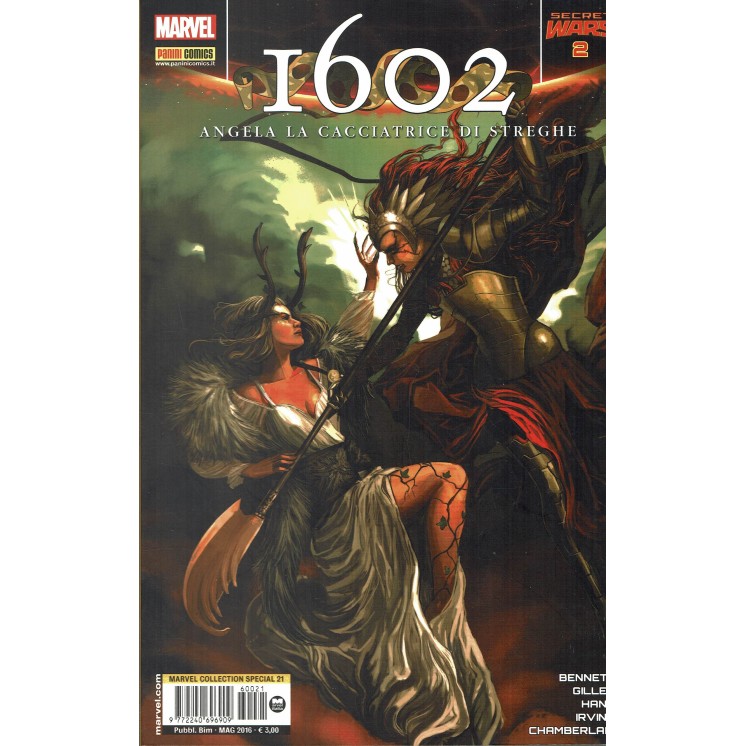 MARVEL COLLECTION SPECIAL N.21 1602 Angela la cacciatrice ed.Panini