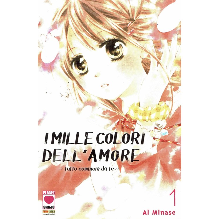 i mille colori dell'amore  1 di Ai Minase ed.Panini NUOVO 
