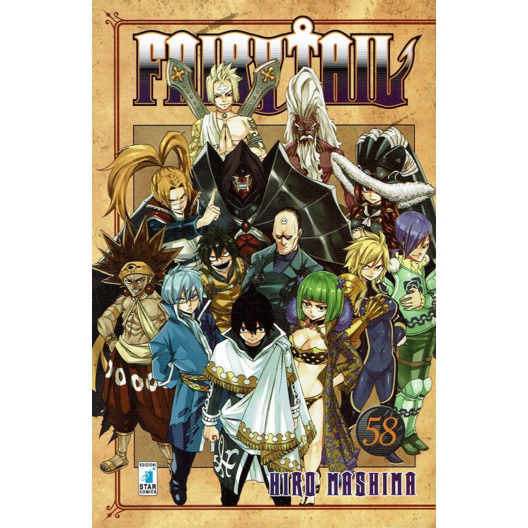 Fairy Tail 58 di Hiro Mashima ed.Star Comics
