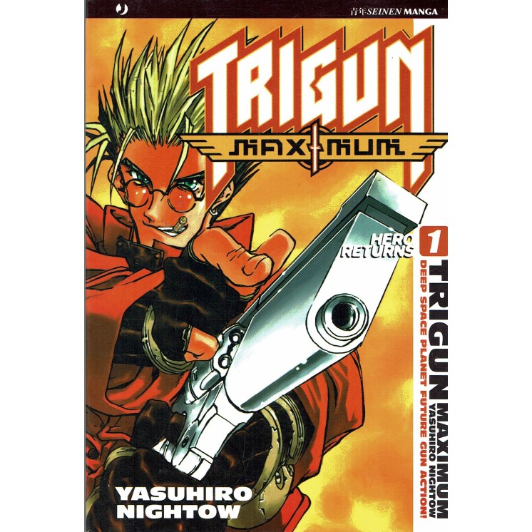 Trigun Maximum n. 4 di Yasuhiro Nightow * NUOVO * ed. J Pop