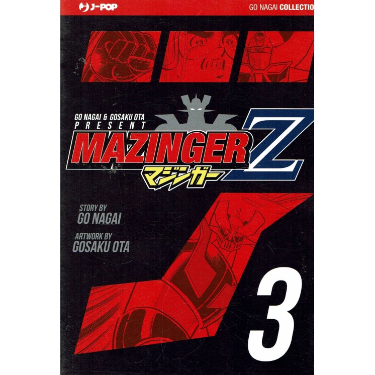 MAZINGER Z n. 3 di GO NAGAI / GOSAKU OTA ed. J-POP - SCONTO 30%