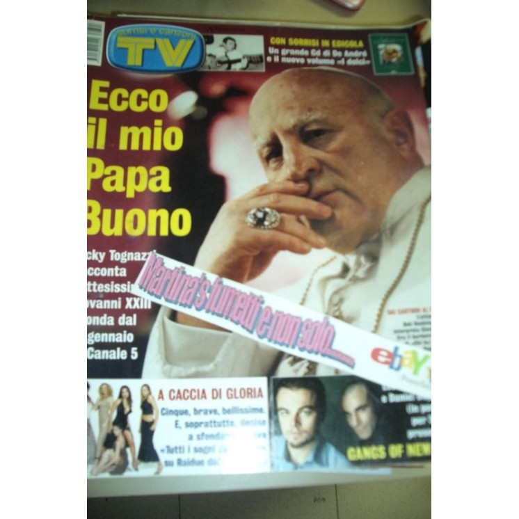 Tv Sorrisi e Canzoni 2003 n. 4:Shania Twain De Andrè 3,50€
