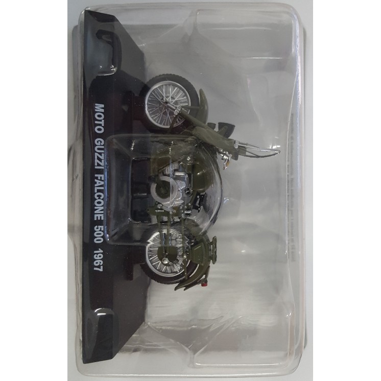 MOTO GUZZI FALCONE 500 1967 Carabinieri Die Cast 1:43 scatola De Agostini