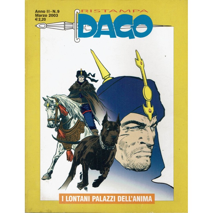 Ristampa Dago n.  9 Anno II Lontani palazzi dell'anima di Wood Editoriale Aurea