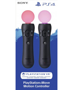 Sony Playstation 4: Move Twin Pack 4.0 Motion Controller NUOVO 