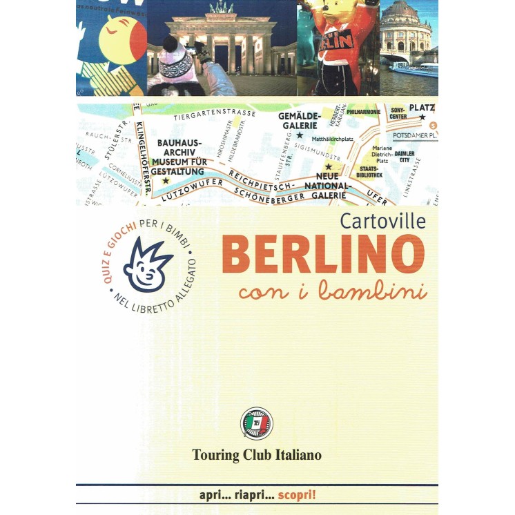 Cartoville:Berlino con i bambini ed.Touring NUOVO sconto 50% B12