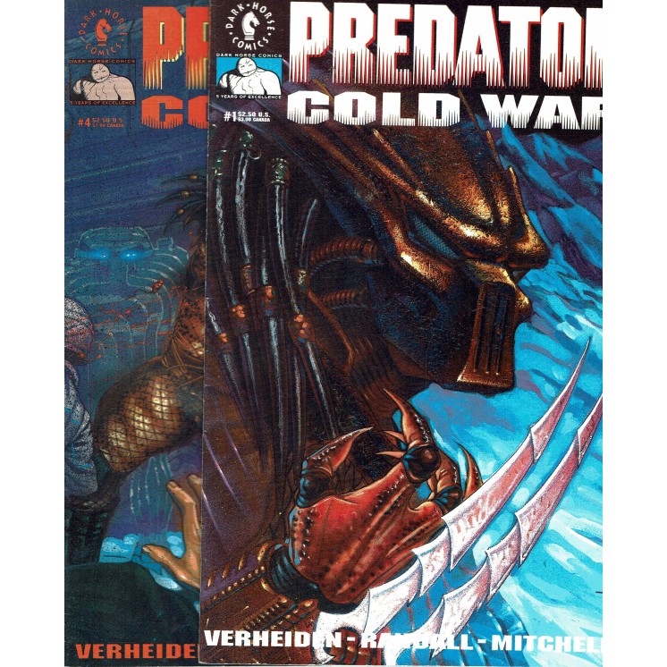 Predator:Cold War 1/4 Serie di Verheid ed.Dark Horse lingua originale OL13