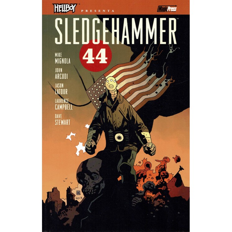 Hellboy presenta:Sledgehammer 44 di Mignola SCONTO 15% Ed.Magic Press