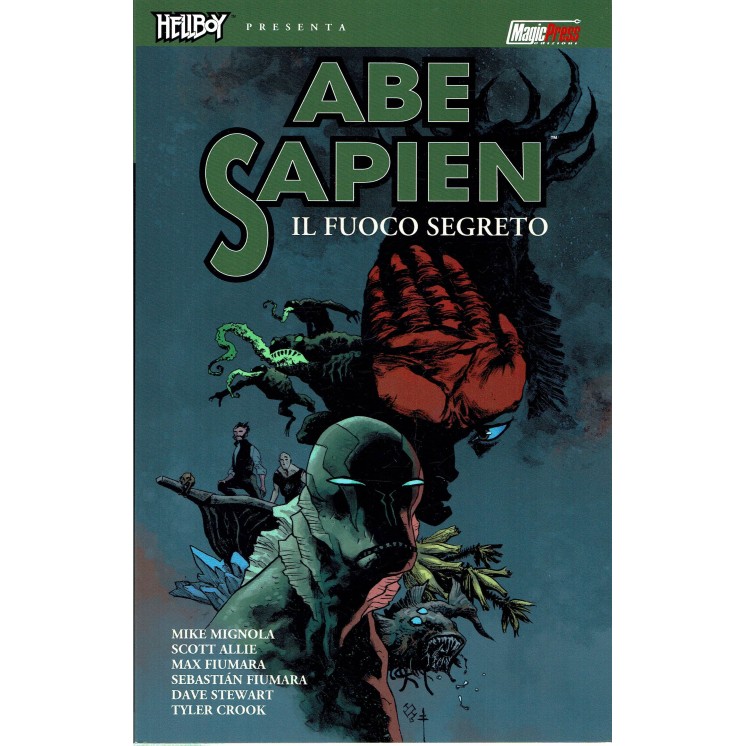 Hellboy presenta:Abe Sapien  7 ed.Magic Press NUOVO di Mignola SCONTO 15%