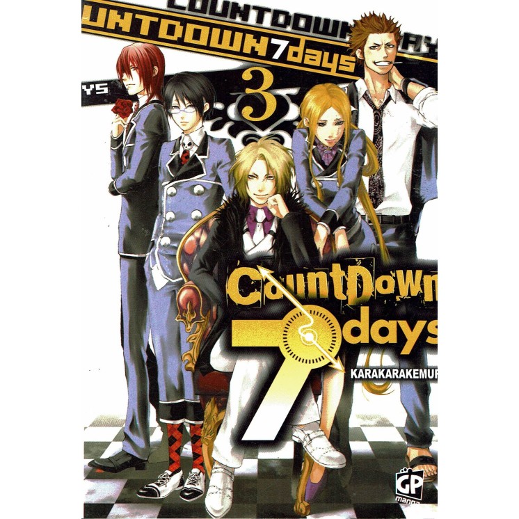 Countdown Seven Days n. 3 di Karakara Kemuri ed. GP NUOVO