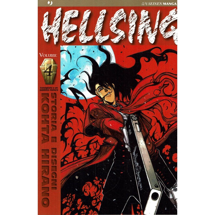Hellsing  4 di K.Hirano ed.JPop sconto 30%