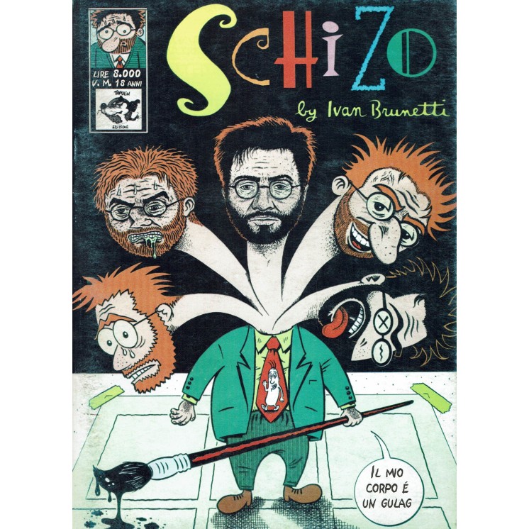 Ivan Brunetti:Schizo ed.Topolin NUOVO FU12