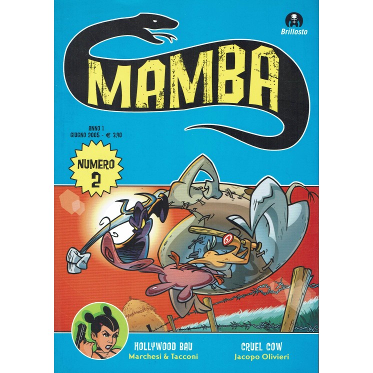 Mamba  2 Hollywood bau di Marchesi e Tacconi ed.Brillosto NUOVO sconto 50% FU13