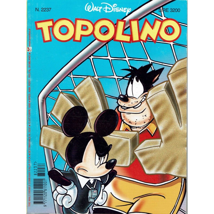 Topolino n.2237 ed.Walt Disney Mondadori