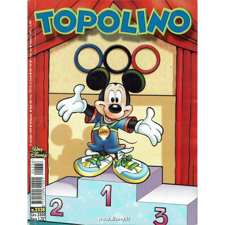 Topolino n.2338 ed.Walt Disney Mondadori