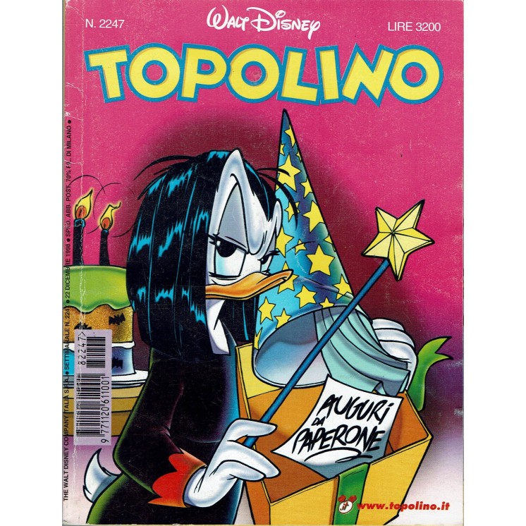 Topolino n.2247 ed.Walt Disney Mondadori