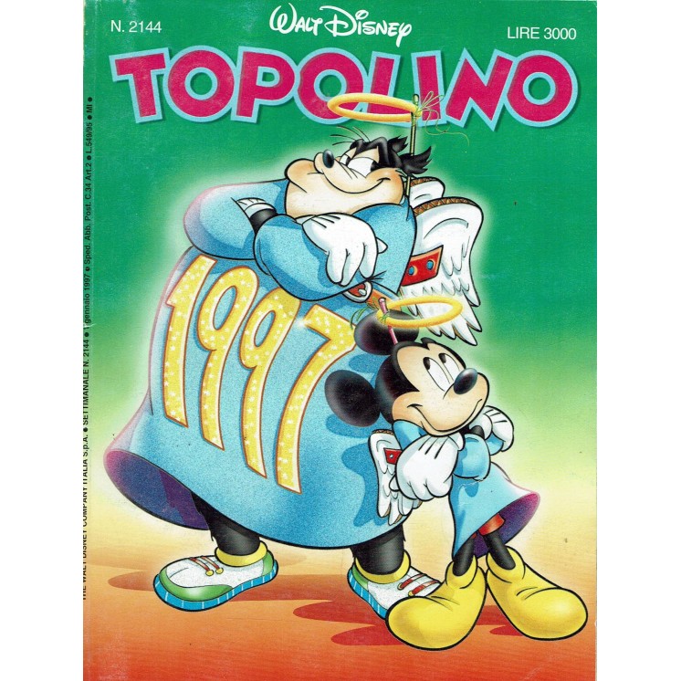 Topolino n.2144 ed.Walt Disney Mondadori