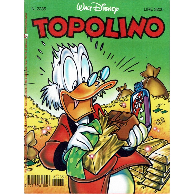 Topolino n.2235 ed.Walt Disney Mondadori