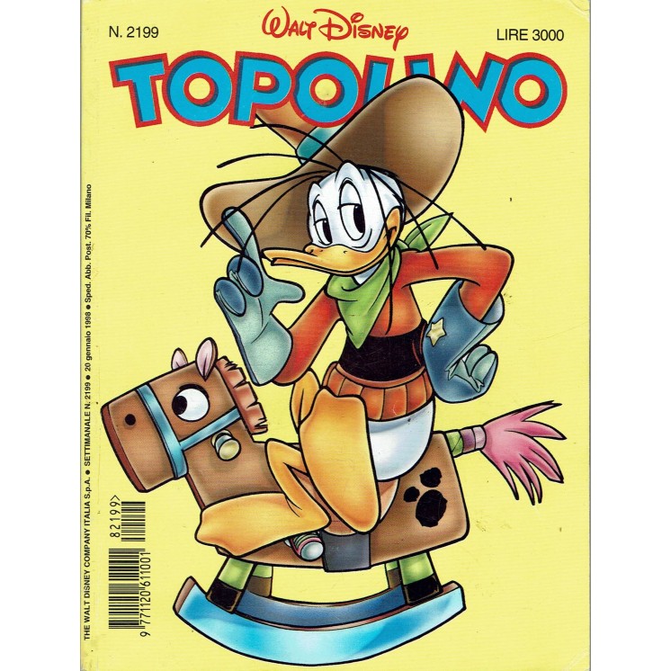 Topolino n.2199 ed.Walt Disney Mondadori