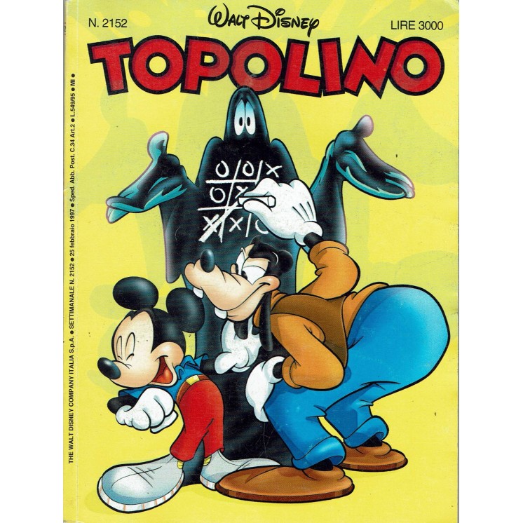Topolino n.2152 ed.Walt Disney Mondadori