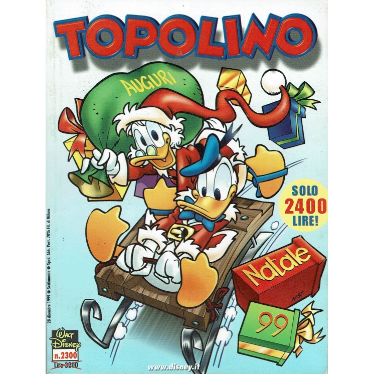 Topolino n.2300 ed. Mondadori