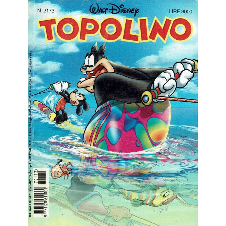 Topolino n.2173 ed.Walt Disney Mondadori