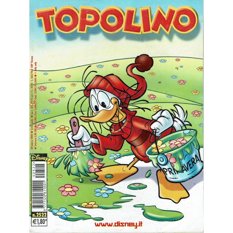 Topolino n.2522 ed.Walt Disney Mondadori