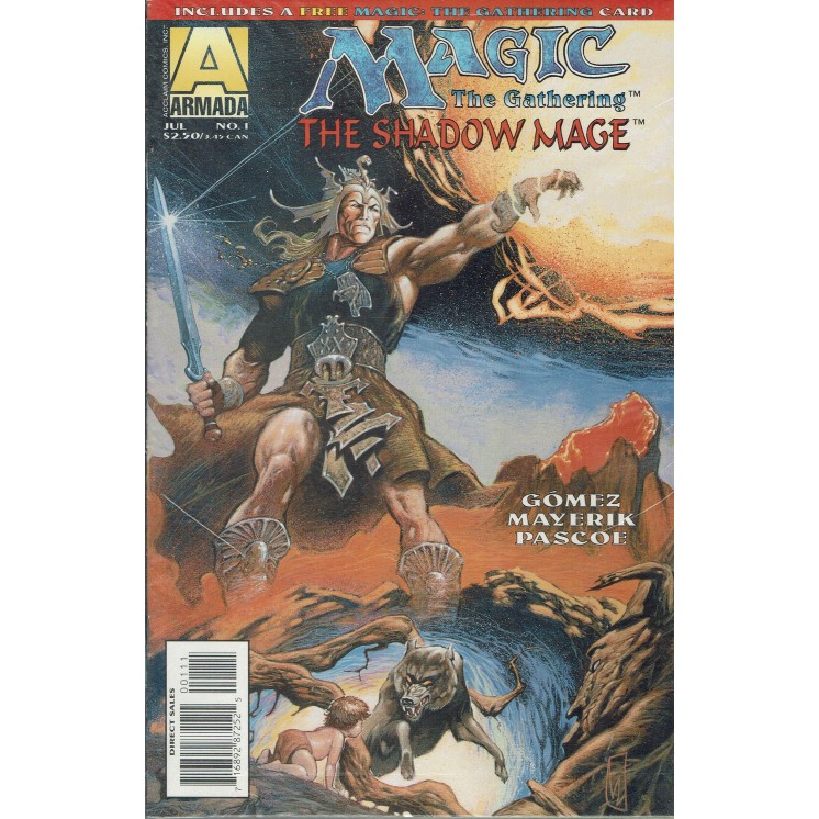 Magic The Gathering:The Shadow Mage n. 1 Jul 95 ed.Armada lingua originale OL01