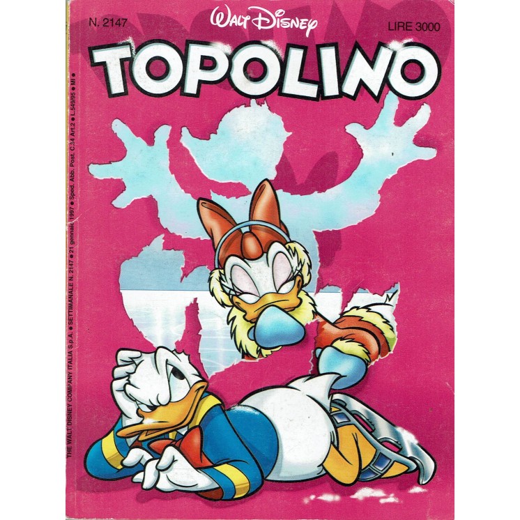 Topolino n.2147 ed.Walt Disney Mondadori