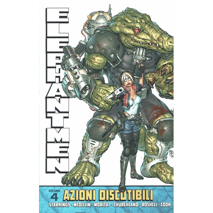 100% Panini Comics Elephantmen 4 azioni discut ed.Panini NUOVO sconto 40% FU11
