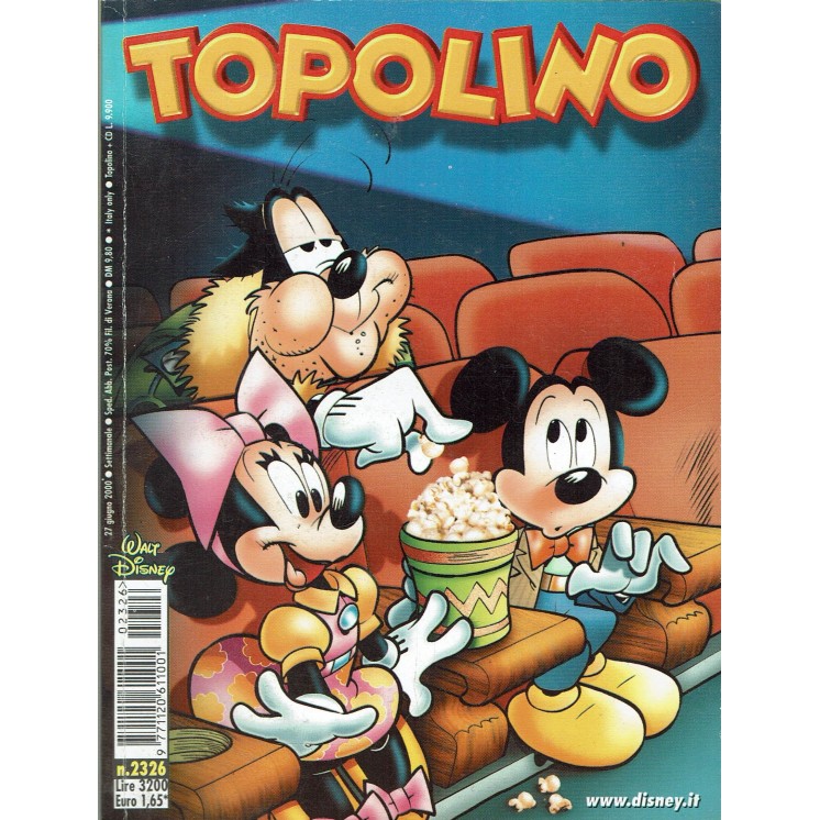 Topolino n.2326 ed.Walt Disney Mondadori