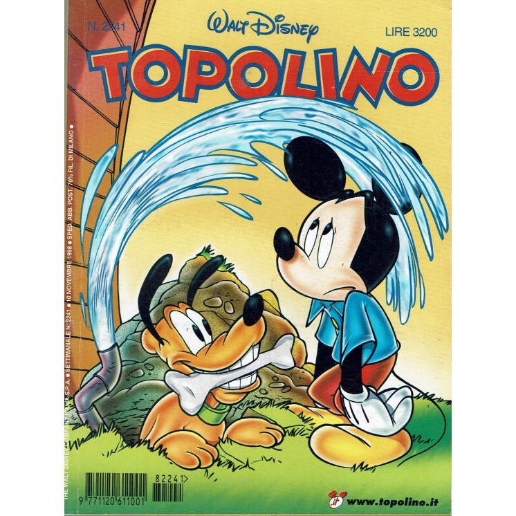 Topolino n.2241 ed.Walt Disney Mondadori