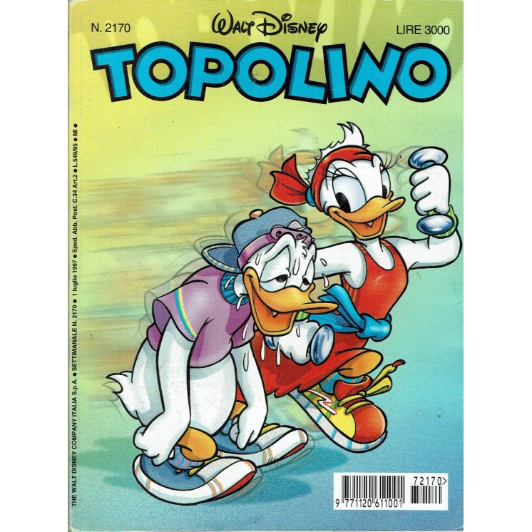 Topolino n.2170 ed.Walt Disney Mondadori