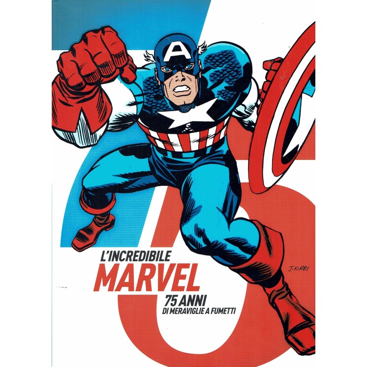 L'incredibile Marvel 75 anni di meraviglie a fumetti ed.Comicon NUOVO FU16
