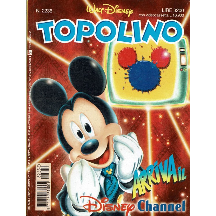 Topolino n.2236 ed.Walt Disney Mondadori