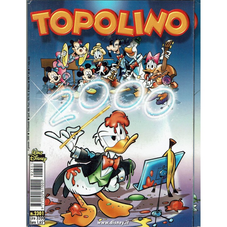 Topolino n.2301 ed.Walt Disney Mondadori