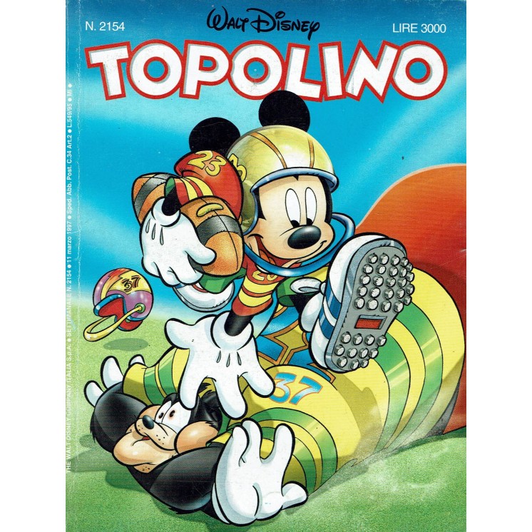 Topolino n.2154 ed.Walt Disney Mondadori