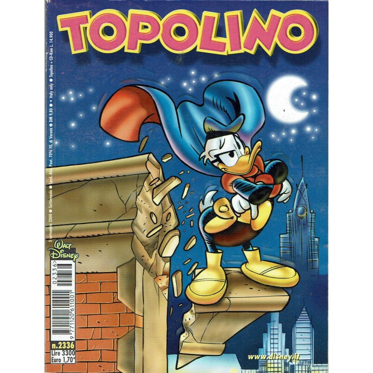 Topolino n.2336 ed.Walt Disney Mondadori