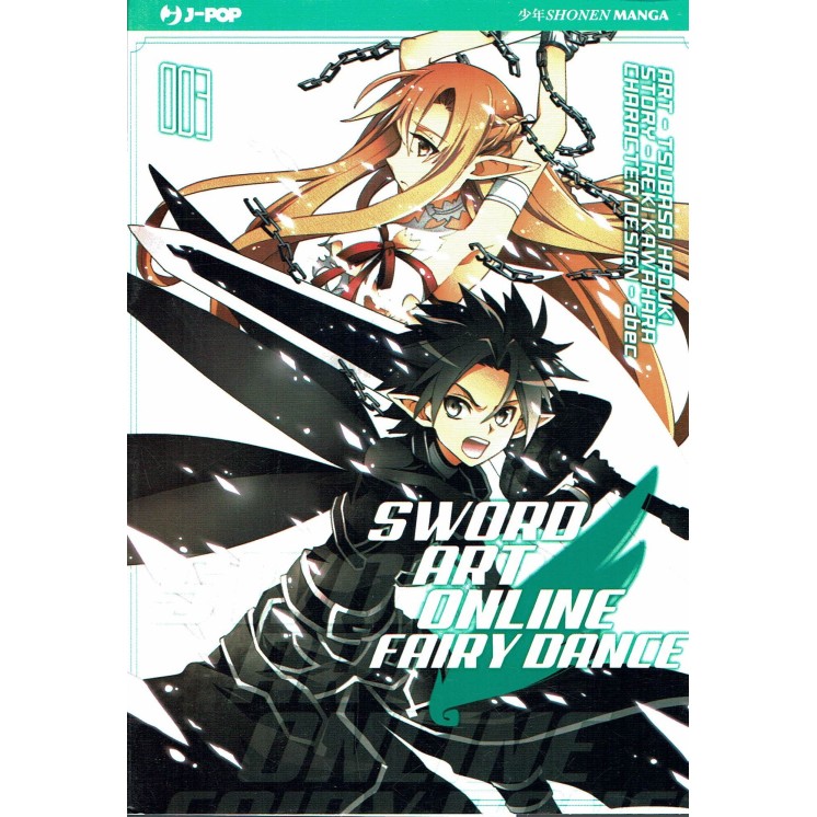 Sword Art Online Fairy Dance  3di3 ed.Jpop NUOVO 