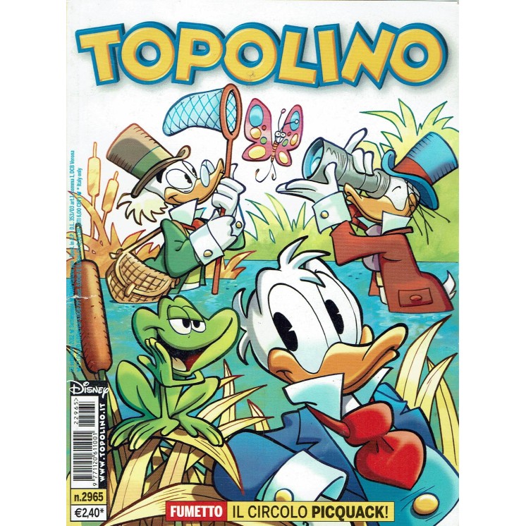 Topolino n.2965 ed.Walt Disney Mondadori