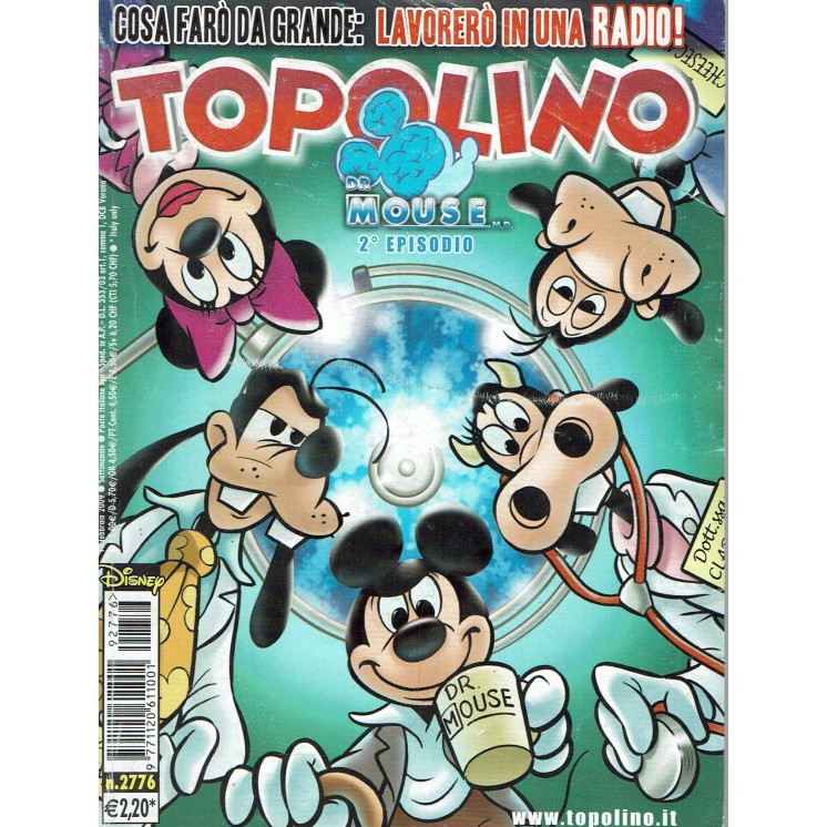 Topolino n.2776 ed.Walt Disney Mondadori