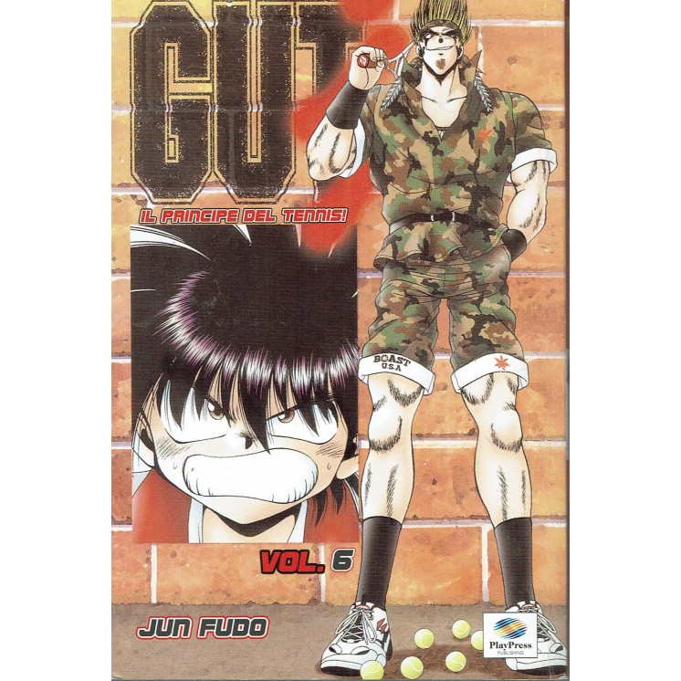 Gut Il principe del tennis   6 di Jun Fudo ed.Play Press