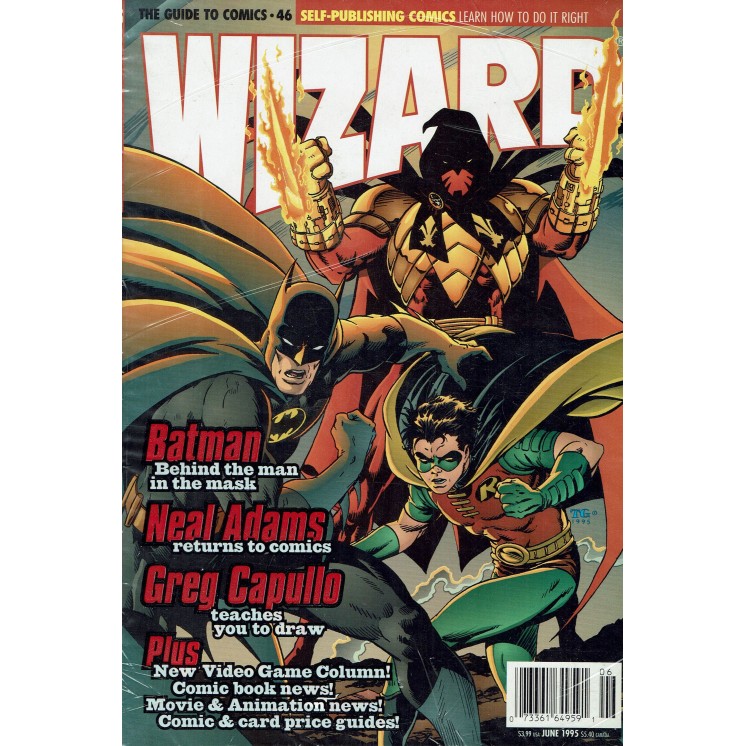 WIZARD  46 Jun 1995 In lingua originale BLIST. ALLEG. Comic Books OL12