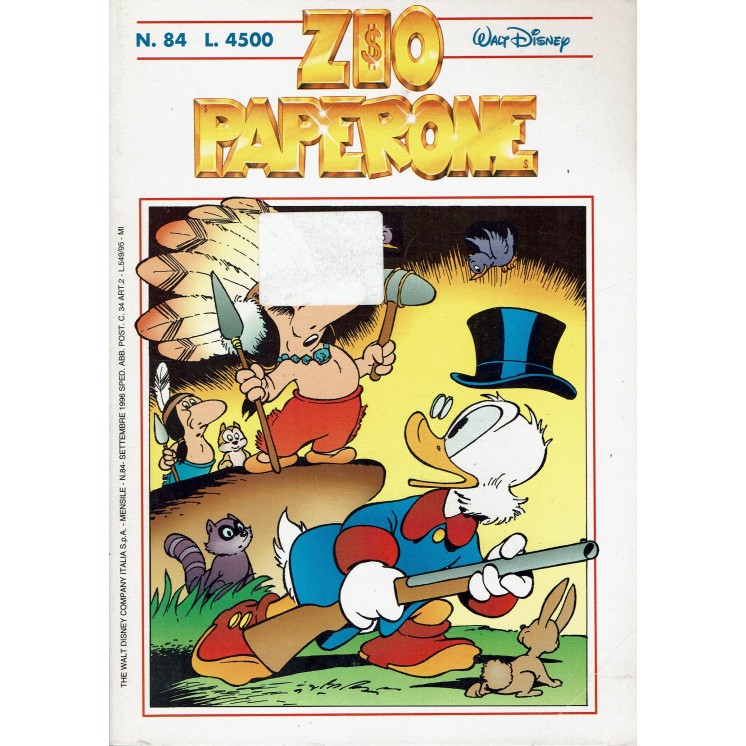 Zio Paperone n.  84 di Carl Barks ed.Walt Disney FU14
