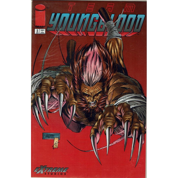 Team Youngblood n. 5 Jan 94 ed.Image Lingua originale OL12