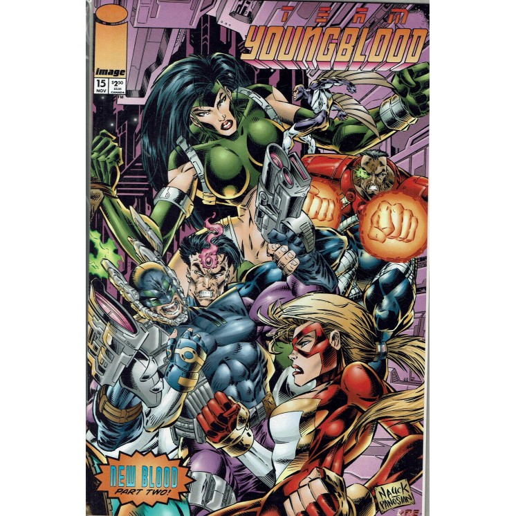 Team Youngblood n.15 Nov 94 ed.Image Lingua originale OL12